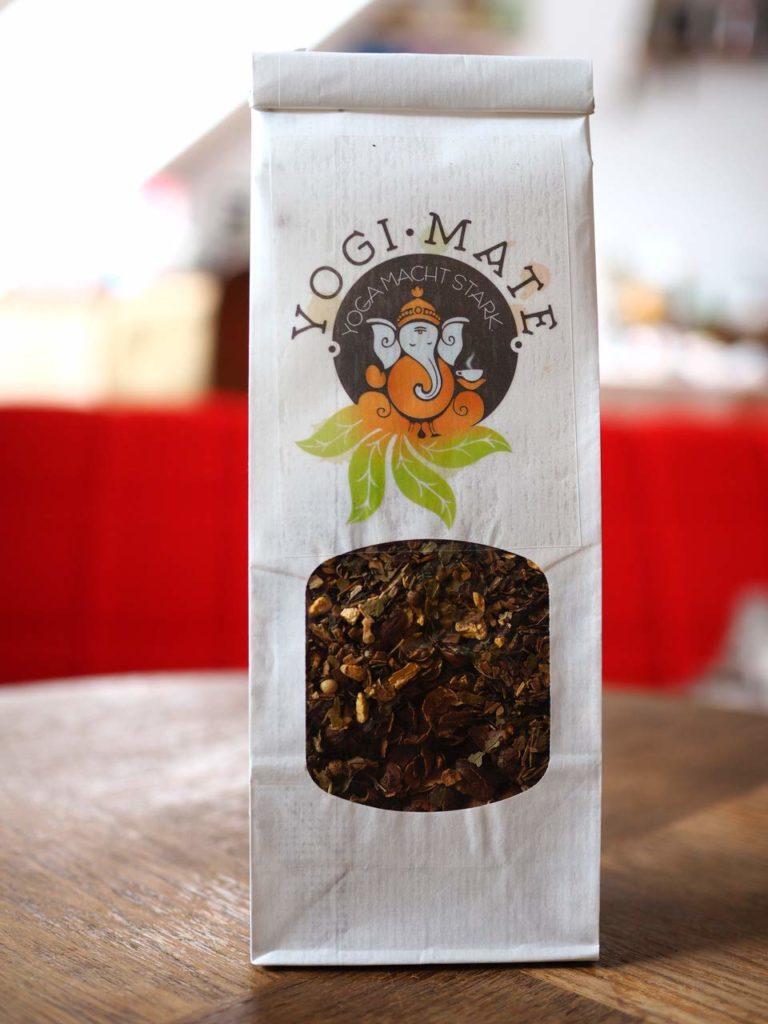 Vorderseite Yogi-Mate Tee aus dem Yemen